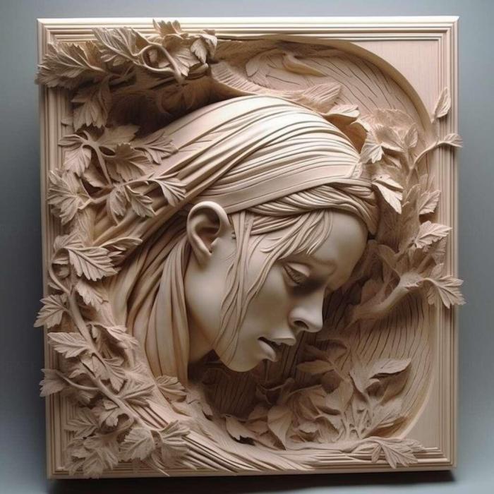 نموذج ثلاثي الأبعاد لآلة CNC 3D Art 